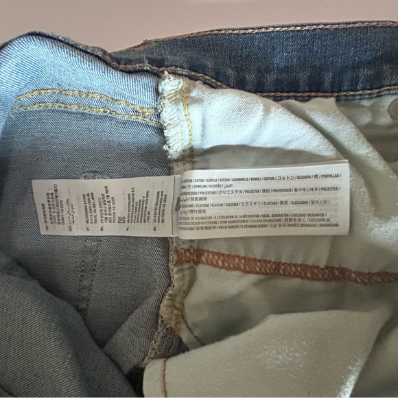 Hollister Jeans Men's Size 34X32 Blue Medium Washed Super Skinny Stretch Denim - Picture 12 of 14